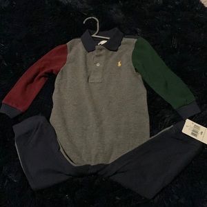 Ralph Lauren Authentic one piece Boys outfit BRAND NEW WITH TAGS.